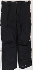 Columbia Omni - Heat Outgrown Black Ski Snow Pants Kids Size L Adjustable Waist