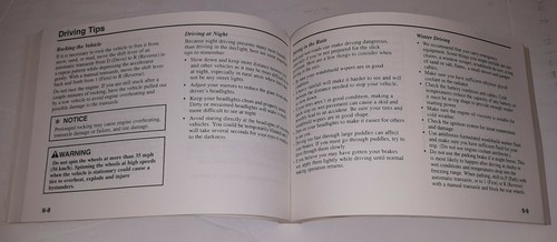 1997 Kia Sephia Owner's Manual - Picture 4 of 7