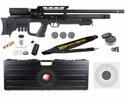 Hatsan Gladius .177 Caliber Air Rifle with Paper Targets and Lead Pellets Bundle
