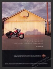 Harley-Davidson Motorcycle "It's Time to Ride" 2000s Print Advertisement Ad 2004
