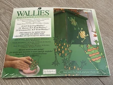Wallies - 25 Pre-pasted Wallpaper Frog Cutouts 12931- Just Wet & Apply - New