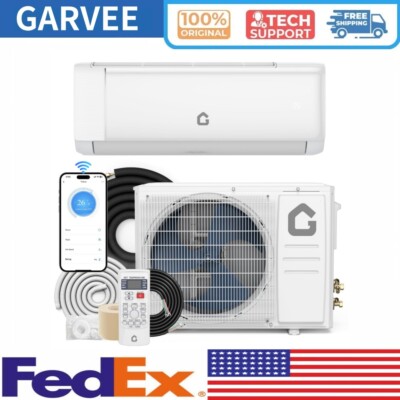 24000BTU Mini Split Air Conditioner 19 SEER Inverter AC System with WiFi 230V