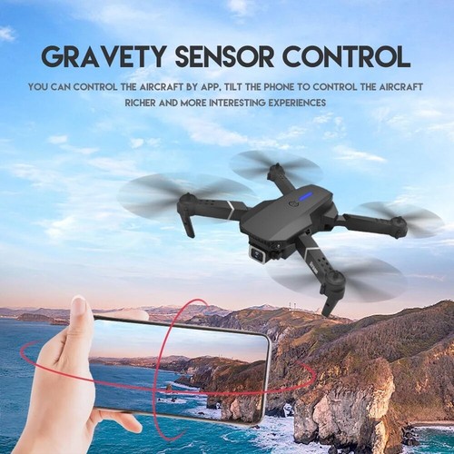 Mini RC Drone 4K HD Dual Camera WIFI Selfie Camera Foldable Quadcopter Aircraft - Picture 5 of 12