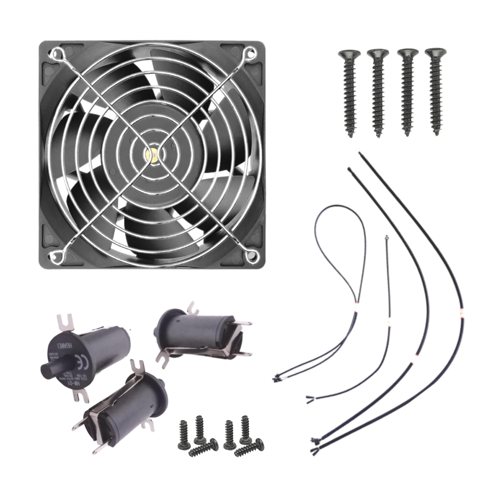Replacement Fan and Lid/Door Switch Kit Compatible with Masterbuilt Gravity S...