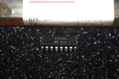Vintage Fairchild 21021PC 1K x 1 SRAM, 1981 Date Code