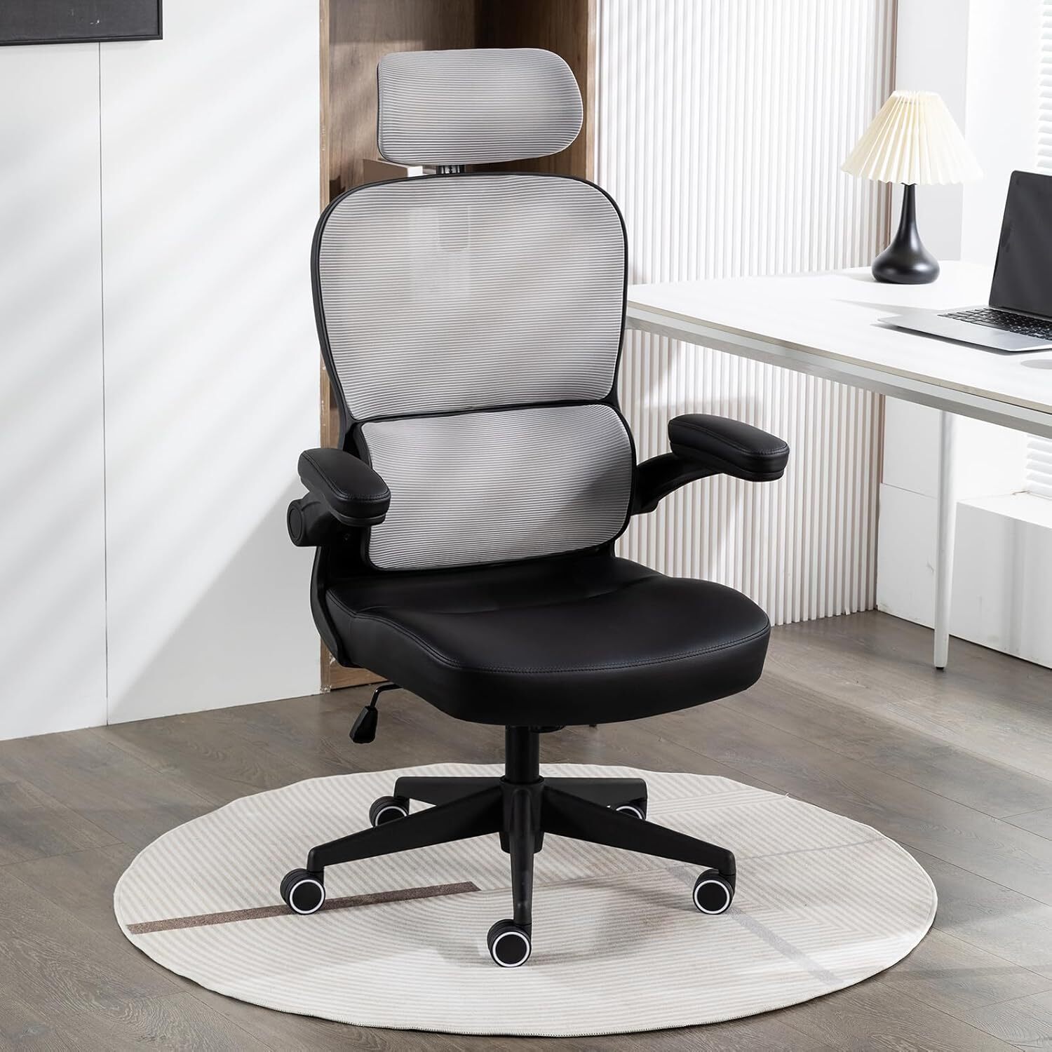 Home Office Chair High Back Computer Desk Chair Ergonomic Task Chair Executive