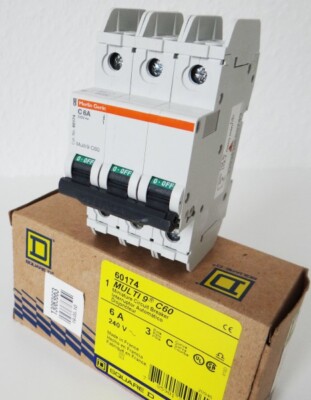 Merlin Gerin Multi 9 C60 Multi9 C60 Cat.-No. 60174 Mini.-Circuit Breaker -unused