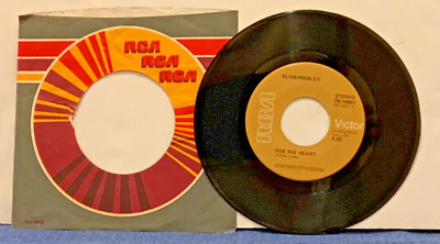 Elvis Presley - For The Heart / Hurt  7  45 RPM