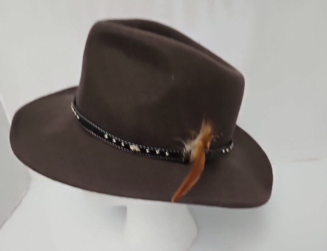Cov-Ver Connor Wool Western Hat Handmade Waterproof Mens S  display picture 1