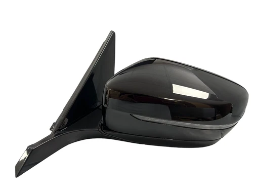 #113 BLACK LEFT DRIVER MIRROR FOR BMW 740I 750I 740e 2016 2017-2022 740LI 750LI