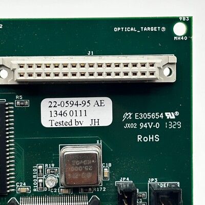 E305654 CIRCUIT BOARD 94V-0 JX02 1329 ROHS, 22-0594-95 AE OPTICAL