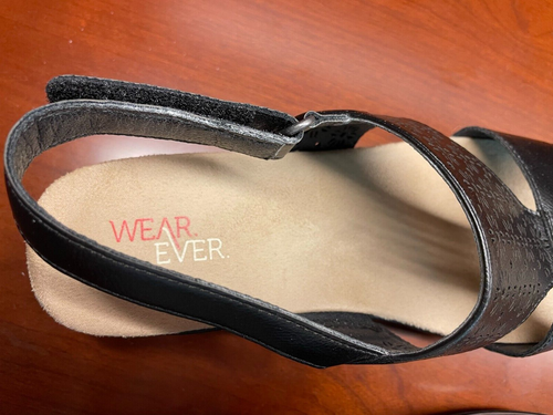 WEAR EVER Black Women’s Sandals US 8.5 M - Picture 4 of 8