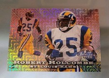 ROBERT HOLCOMBE/RAMS 1998 Flair Showcase Row 0 RC/ROOKIE Card 238/500. rookie card picture