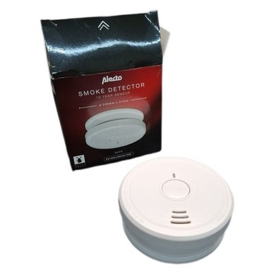 Alecto SA20 Rauchmelder - mit Time-Out Taste - Test und Reset Taste - Alarm >85-