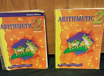 ABEKA Arithmetic 2 student work text.Abeka Arithmetic 2 Teacher Key