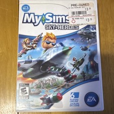[WORKING] EA MySims: SkyHeroes Nintendo Wii w/ Case Disc Manual - Multiplayer