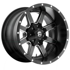 18x9 Fuel D538 Maverick 6x1356x5.56x139.7 20 Matte Black Milled Wheels Rims Se