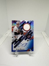 2025 Topps Pristine Cade Povich Pieces Jersey Auto Blue Refractor #/75 Orioles
