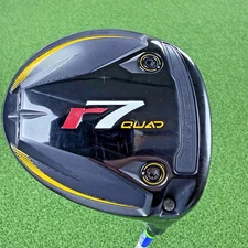 TaylorMade R7 Quad Driver 13.5° Loft Fujikura Speeder 6-S Stiff Shaft GP Z Grip