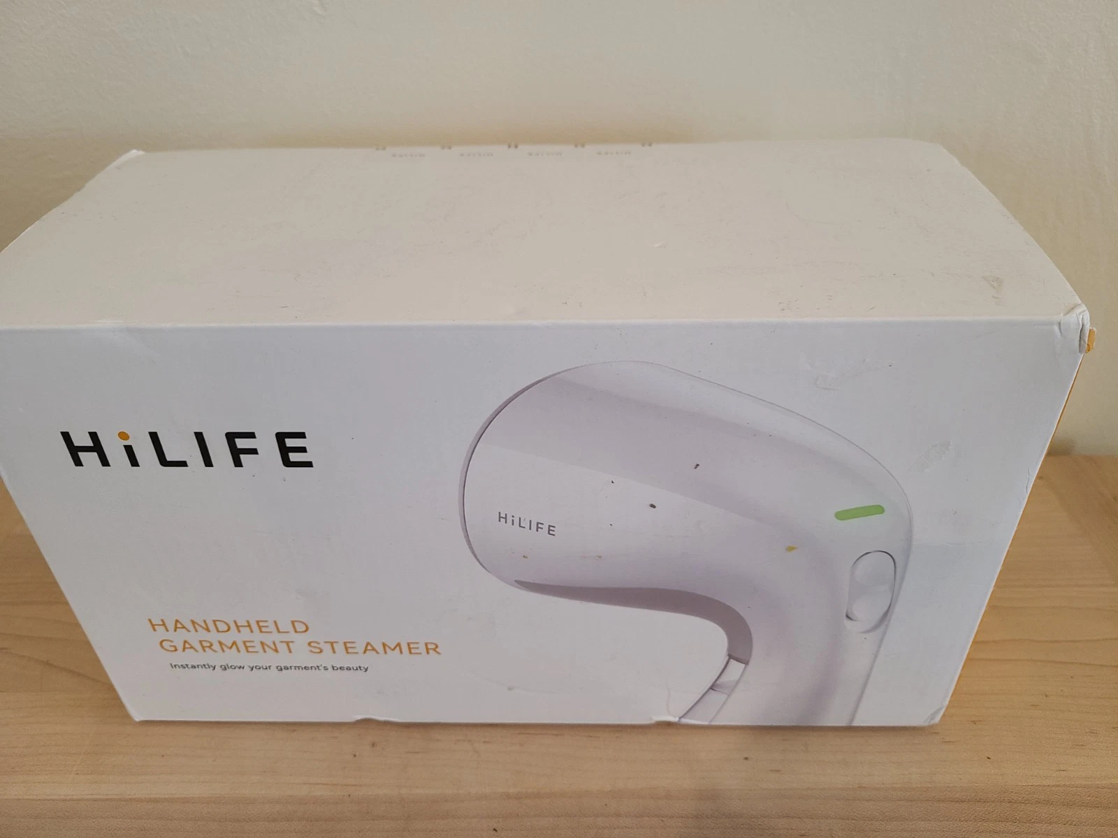 Hi Life Handheld Garment Steamer HL9 with Large Capacity Tank White