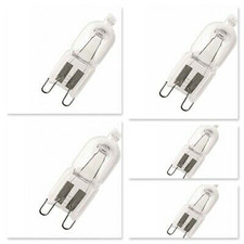 5 X WESTINGHOUSE BOSS OVEN HALOGEN LAMP LIGHT BULB GLOBE POR881 POR881S POR881W
