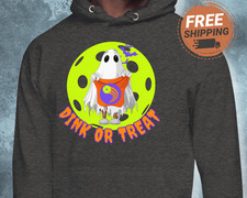 Funny Pickleball Hoodie Halloween Costume Hooded Sweatshirt Dink or Treat