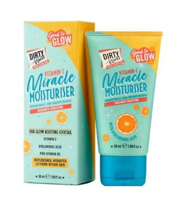 Dirty Works Good to Glow Vitamin C Miracle Moisturiser  1.69 fl oz New