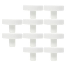  10 Pcs Saltwater Coral Stand Breeding Bases Ceramic Mount Fragging Tools