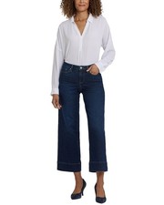 Nydj Teresa Midnight Breeze Wide Leg Jean Women's