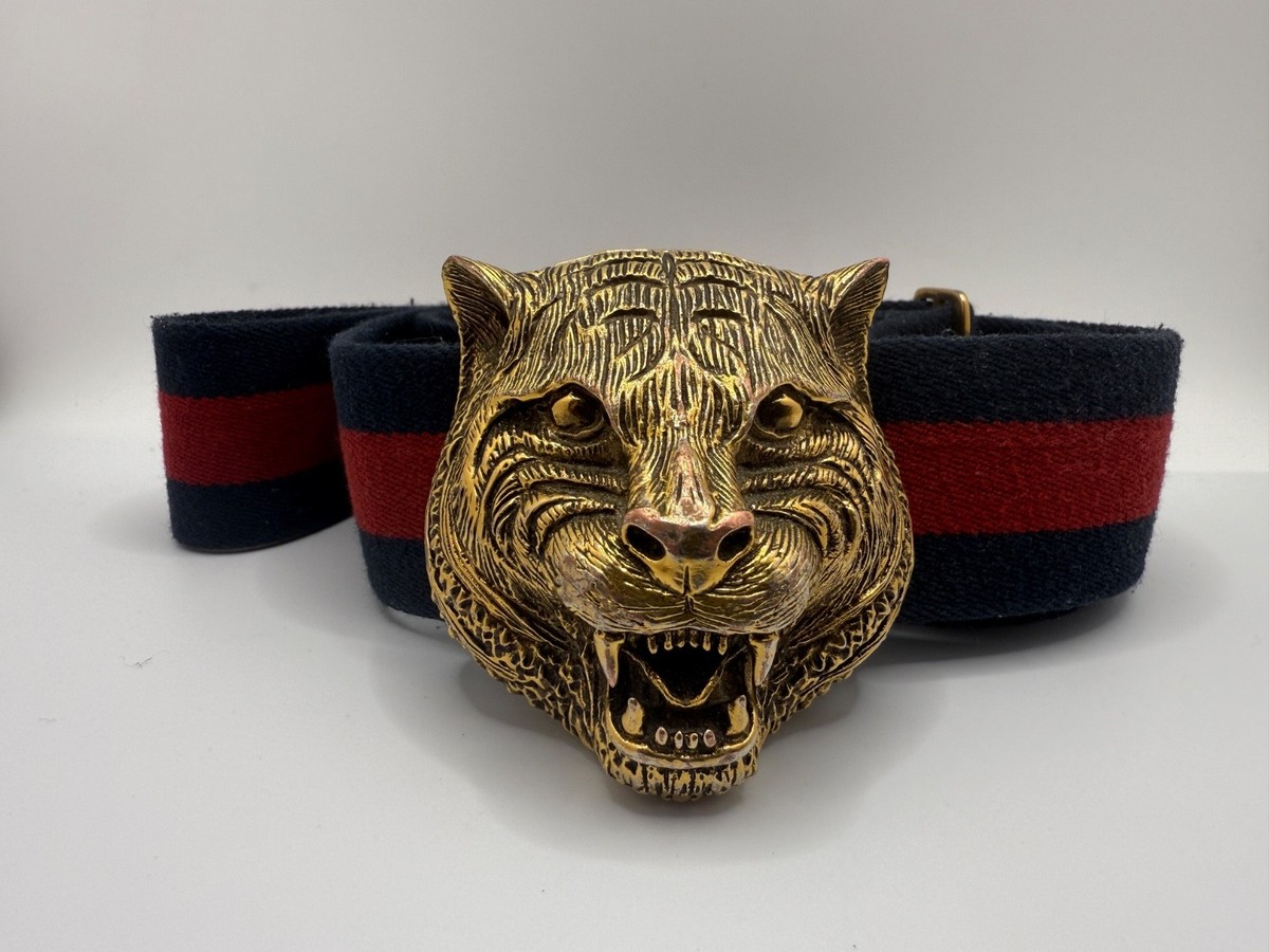 STUNNING GUCCI BLUE & RED WEB STRIPE BELT! (LIMITED EDITION) | eBay