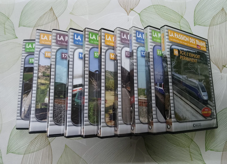 Collection Images Patrimoine SNCF Atlas - Les 40 Dvd " La Passion Des Trains" - Photo 3/4