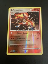 Pokemon Infernape LV.40 2007 Diamond & Pearl Rare Holo Card 5/130