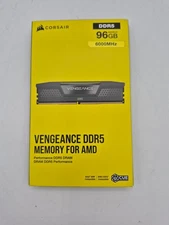 NEW CORSAIR Vengeance DDR5 RAM 96GB (2x48GB) 6000MHz CL36 CMK96GX5M2E6000Z36