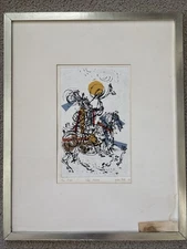 Misch Kohn Signed Original Intaglio – ‘Little Herald’ (1961) – #18/50