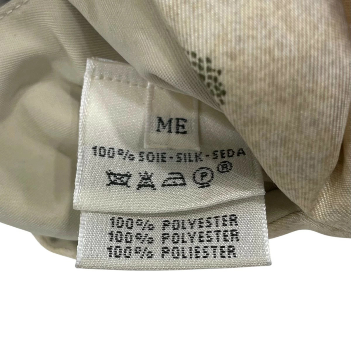 Hermes Silk Space Pattern Reversible Batting Coat… - image 8