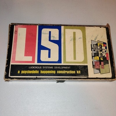 LSD LUDICROUS SYSTEMS DEVELOPMENT: A Psychedelic Happening Construction Kit RARE