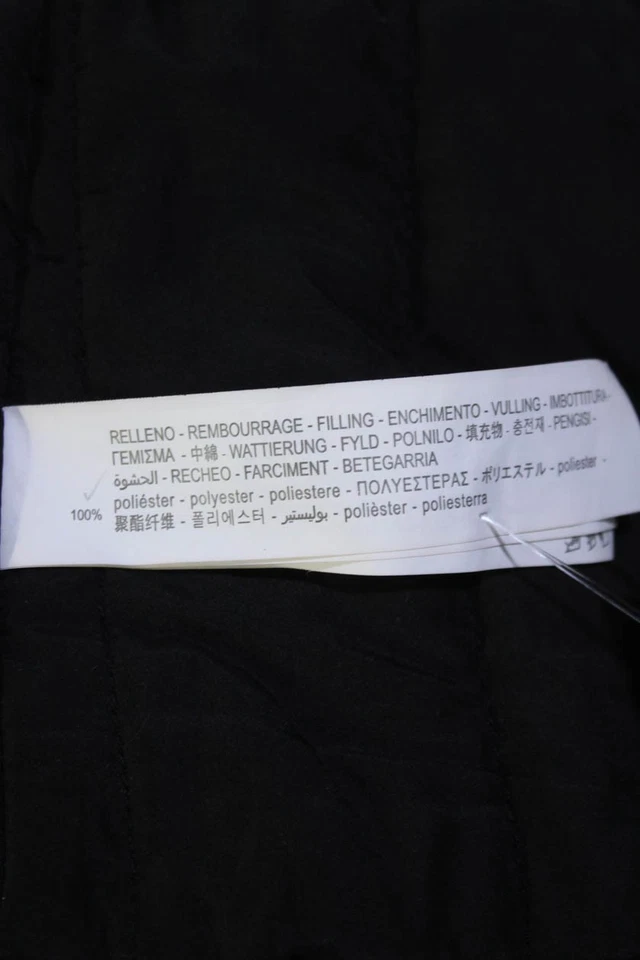 Chaqueta con botones y lentejuelas negra talla pequeña de Zara Collection Trf para mujer Foto 4 de 4