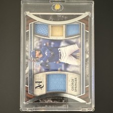 2022 Topps Museum Collection Quad Relic George Springer Blue Jays #SPPPQR-GS /9…