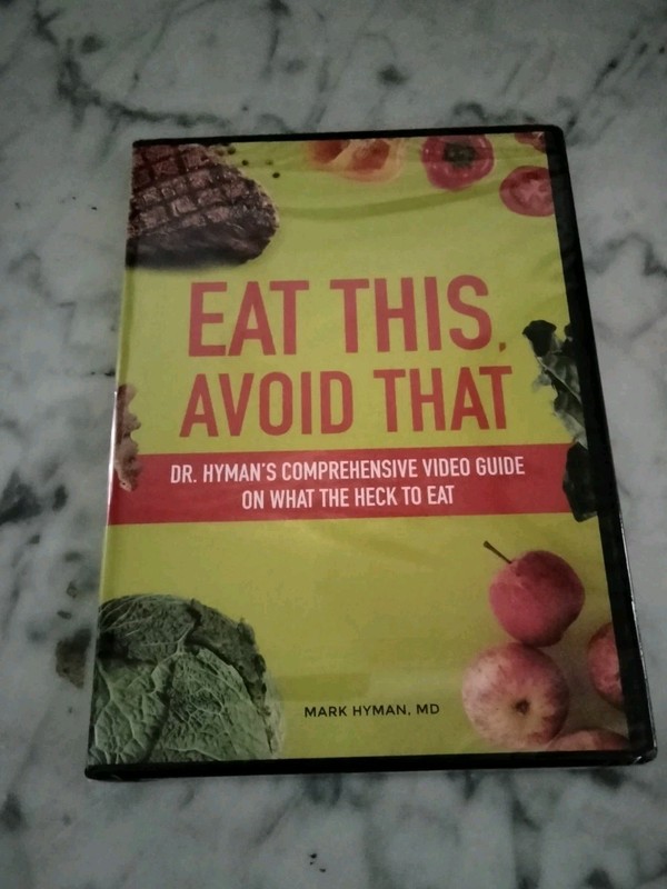 New Sealed EAT THIS AVOID THAT Dr. Mark Hyman DVD