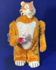 Vintage 1966 MARX ESSO Gas Wind Up Mechanical  Walking Tiger-Flowers Toy Working