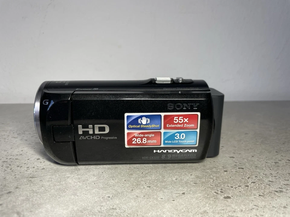 Sony HDR-CX320E Camcorder Kamera mit OVP - Bild 2 von 4