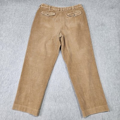Pantalon Habillé Décontracté L.L. Bean Marron Clair - Taille 40x33, Neuf Avec étiquettes
