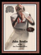 2000 Fleer Greats of the Game #60 John Brodie San Francisco 49ers