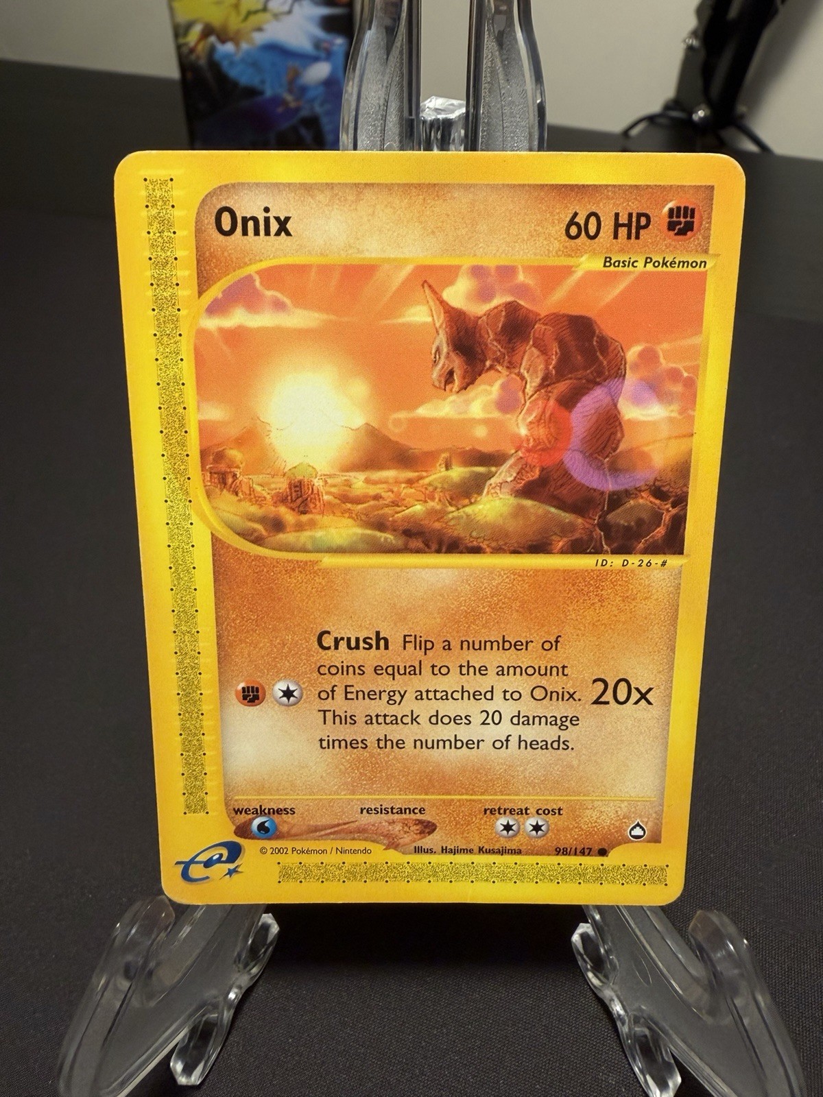 Pokemon TCG Onix Aquapolis 98/147 Regular HP