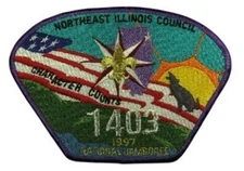 1997 Jamboree Northeast Illinois IL Troop 1403 JSP PPL Bdr (VT1429)