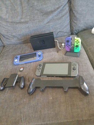 Nintendo Switch HAC-001 W/Dock & Conrolers X 2.SWITCH LIGHT HDH-001 BUNDLE WORKS