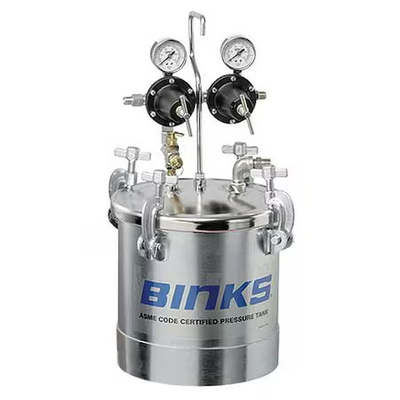 #ad Binks 83Z 220 Pressure Tank 2.8 Gal $1507.99