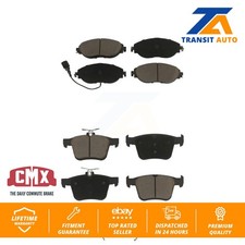 Front Rear Ceramic Brake Pads Kit For Volkswagen Tiguan Jetta Audi Q3 Golf R S3