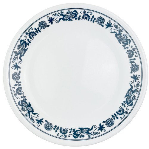 Vintage Corelle Old Town Blue Luncheon Plates Set of 2 Blue Onion Made USA 8.5" - Picture 7 of 11