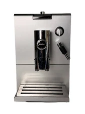 Jura ENA 9 Automatic Espresso Coffee Machine Metallic Powers On Tested